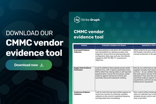 Essential Features for CMMC Evidence Management Tools (With Comparison Sheet)