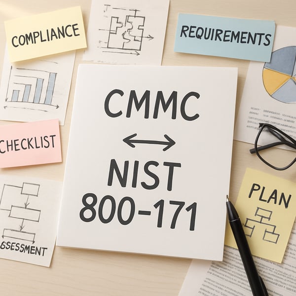 CMMC vs. NIST 800-171: Comparing, Mapping and Streamlining Compliance