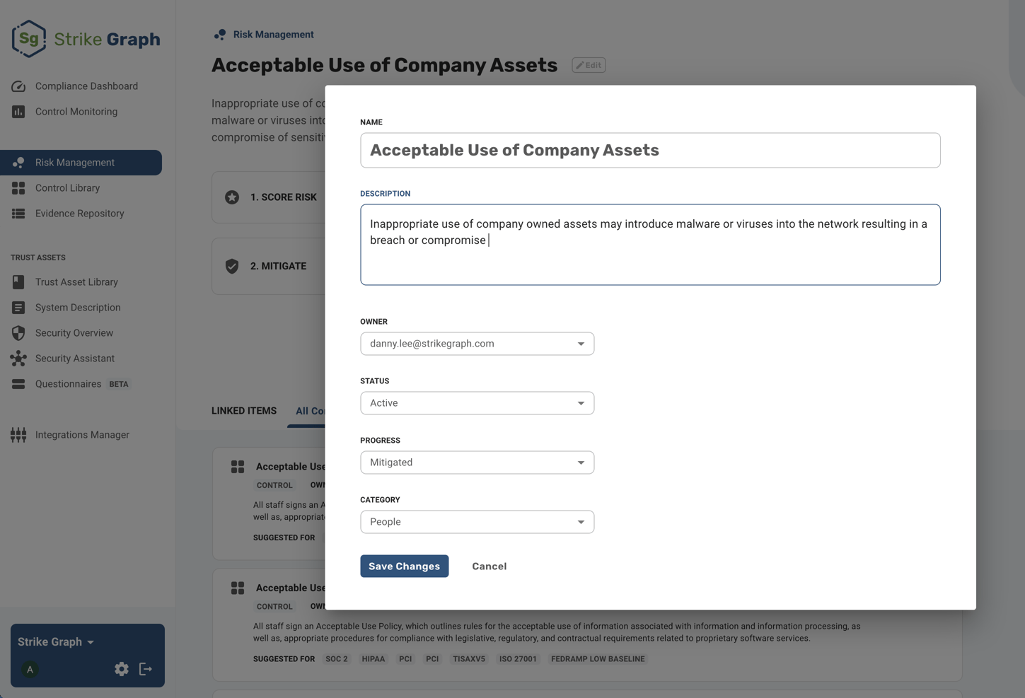 Risk ownership and scoring: Why Strike Graph is your go-to platform for ...