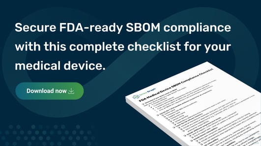 FDA SBOM graphic