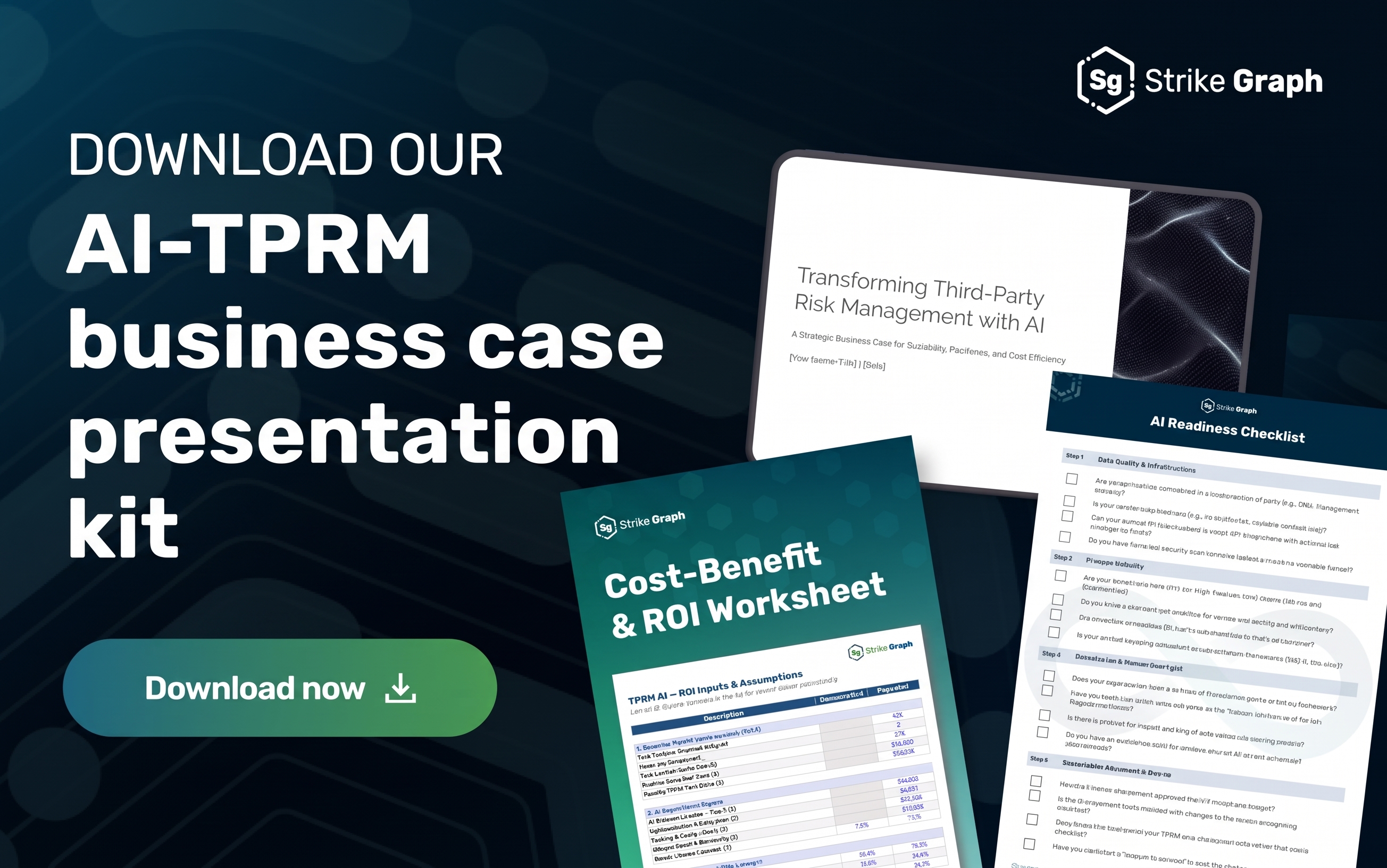 DOWNLOAD OUR AI-TPRM business case presentation kit