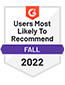 G2 User Recommend