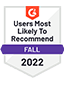 G2 User Recommend