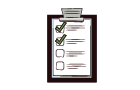 Pen test icon -checklist