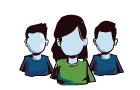Pen test icon -team