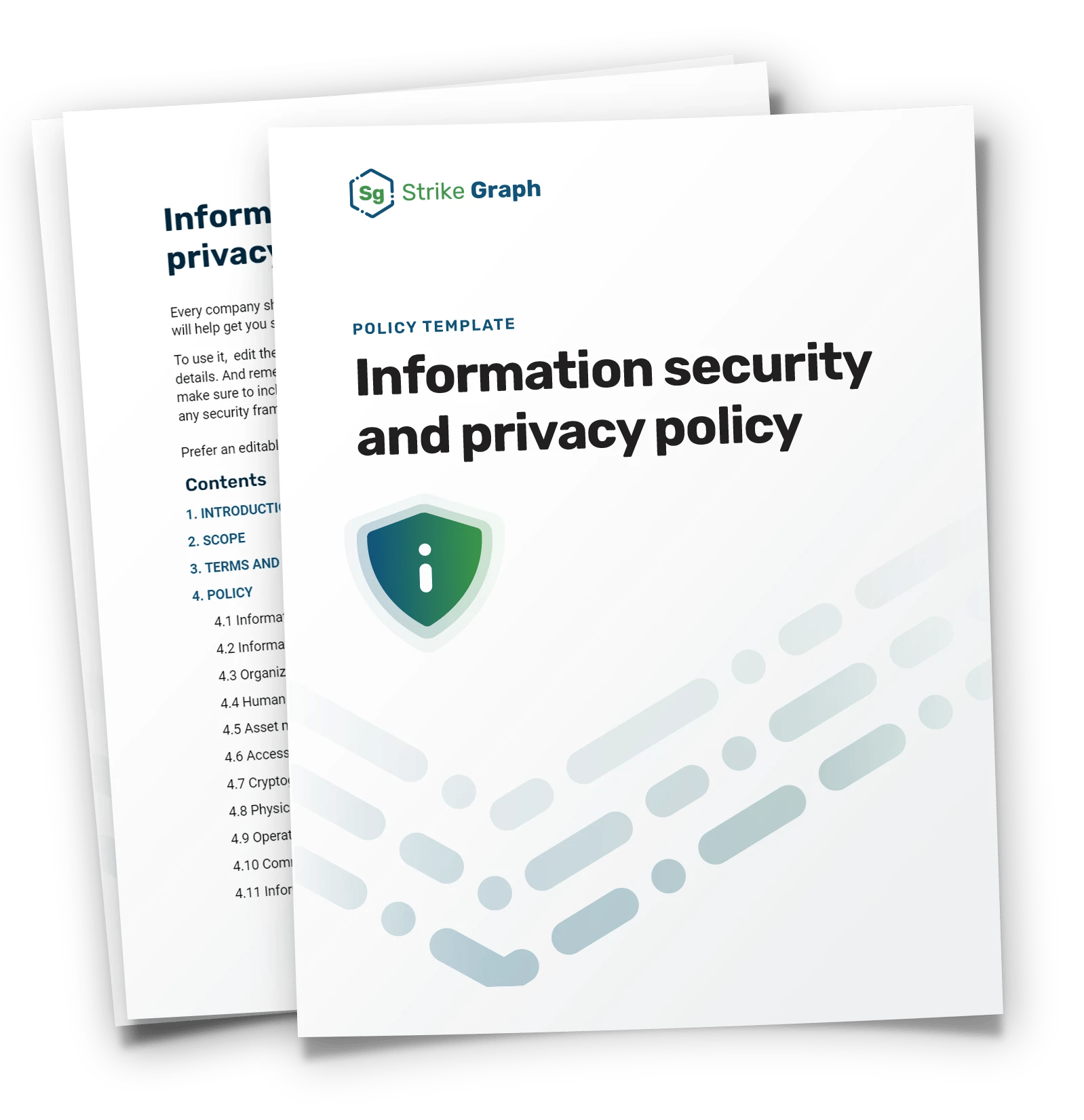 Strike graph free download information security and privacy policy